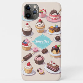 Capa Para iPhone 11 Pro Max Docinhos iPhone / iPad case