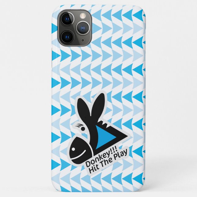 CAPA PARA iPhone 11 PRO MAX DONKEY !!! HIT THE PLAY BY MASANSER PIXELAT (Verso)