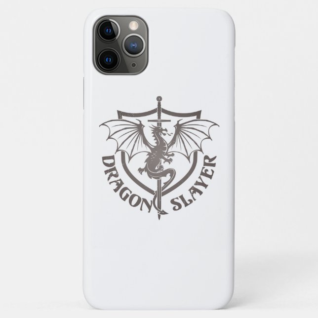 Capa Para iPhone 11 Pro Max Dragão (Verso)