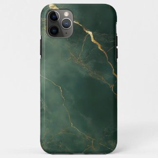 Capa Para iPhone 11 Pro Max Elegant blue marble stone iPhone / iPad case