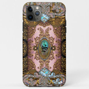 Capa Para iPhone 11 Pro Max Enghelryste Francês Bela Monograma Chic