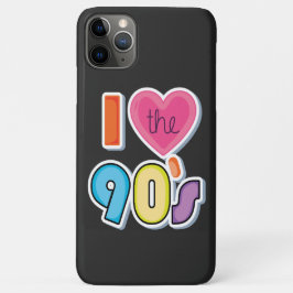 Capa Para iPhone 11 Pro Max Engraçado eu adoro os anos 90, a festa do tema dos