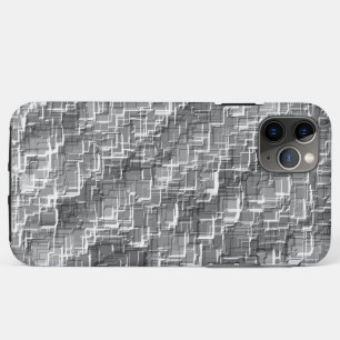 Capa Para iPhone 11 Pro Max Escória de camada extrema de quadrados gravados de