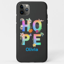Capa Para iPhone 11 Pro Max Esperança de inspiração motivacional artística pos