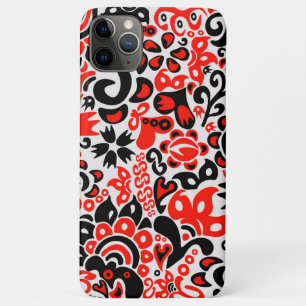 Capa Para iPhone 11 Pro Max Espetáculo floral de arte popular ucraniana