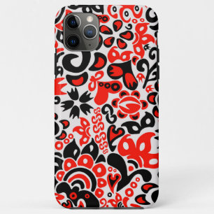 Capa Para iPhone 11 Pro Max Espetáculo floral de arte popular ucraniana