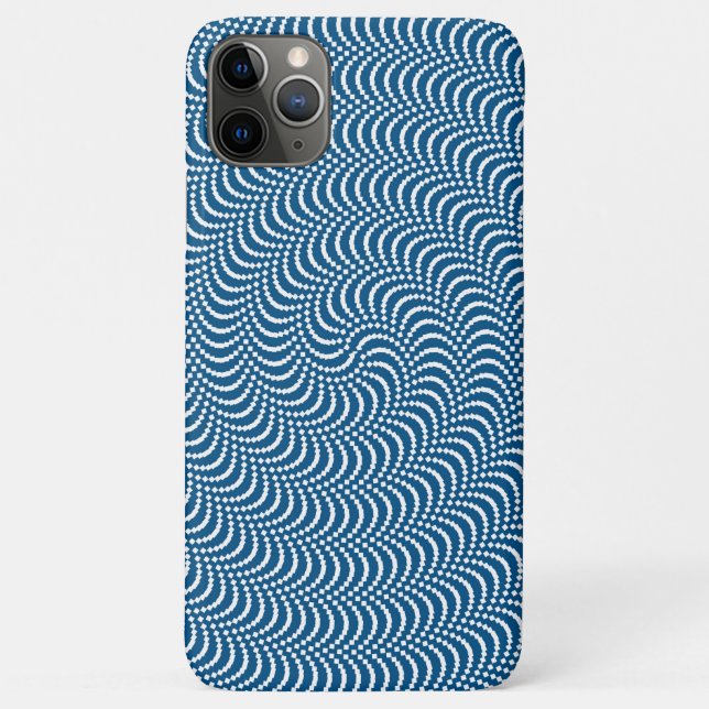 Capa Para iPhone 11 Pro Max espiral psicodélico (Verso)