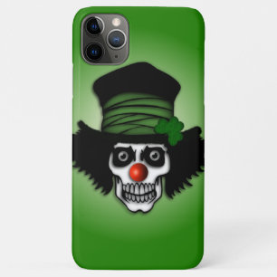 Capa Para iPhone 11 Pro Max Esqueleto Irlandês Palhaço Verde