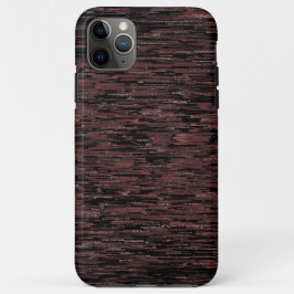 Capa Para iPhone 11 Pro Max Estilo mosaico burguês de cinza com fundo bruto
