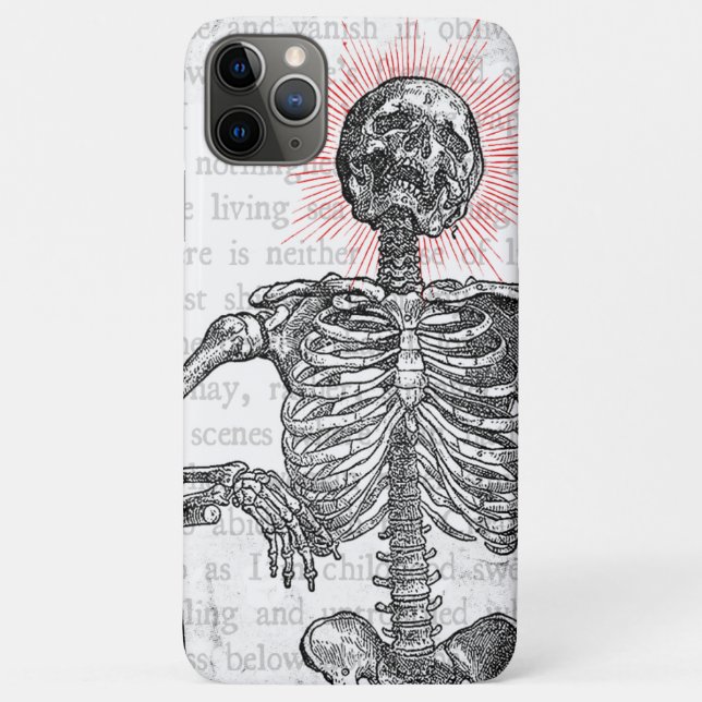 Capa Para iPhone 11 Pro Max Eu Sou Esqueleto! (Verso)
