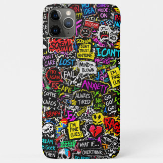 Capa Para iPhone 11 Pro Max Experimento ZOYNKLAB 0047025 Caos
