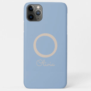 Capa Para iPhone 11 Pro Max família, texto personalizável, monograma, apelido,