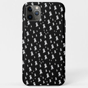 Capa Para iPhone 11 Pro Max Fantasmas Sombrios de Halloween