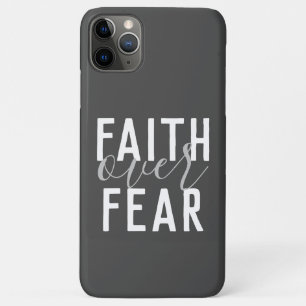 CAPA PARA iPhone 11 PRO MAX FÉ SOBRE O MEDO