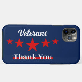 Capa Para iPhone 11 Pro Max Feliz Dia dos Veteranos
