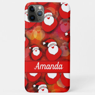 Capa Para iPhone 11 Pro Max Feliz Pai Natal Sem Olhos