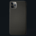 Capa Para iPhone 11 Pro Max Fibra de carbono<br><div class="desc">Impressão de fibra de carbono</div>