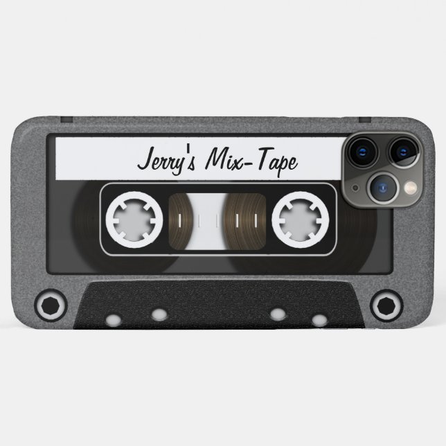 Capa Para iPhone 11 Pro Max Fita da mistura personalizada (Verso (horizontal))