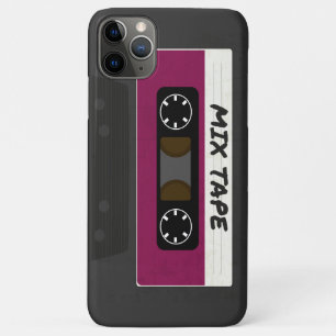 Capa Para iPhone 11 Pro Max Fita de mistura roxa - 80 e 90 Dicas de inspiraç