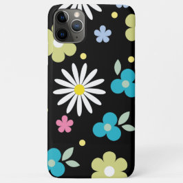 Capa Para iPhone 11 Pro Max Flores Coloridas