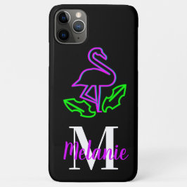Capa Para iPhone 11 Pro Max Flourescent Tropical de Neon Moderno