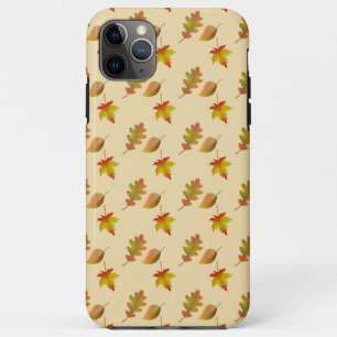 Capa Para iPhone 11 Pro Max Folhas de carvalho de carvalho
