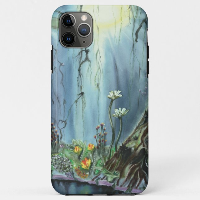 Capa Para iPhone 11 Pro Max Forest Garden (Verso)
