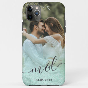 Capa Para iPhone 11 Pro Max Foto brilhante verde da horta verde legante