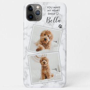 Capa Para iPhone 11 Pro Max Foto De Cachorro Que Você Faz Meu Coração Sorrir M