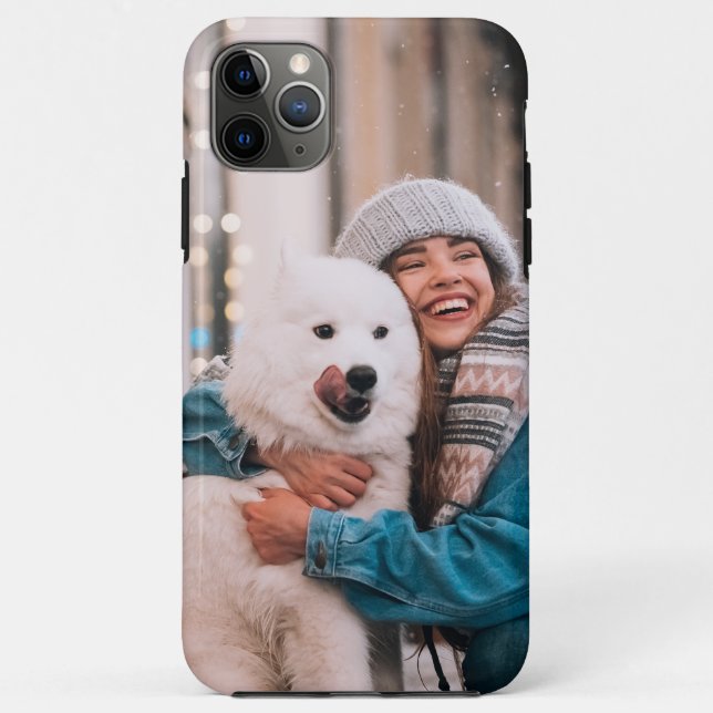 Capa Para iPhone 11 Pro Max Foto personalizada (Verso)