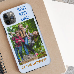 Capa Para iPhone 11 Pro Max Foto Personalizada - Melhor Padrasto do Universo
