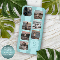 Fotos Personalizadas em Turquesa Azul Água