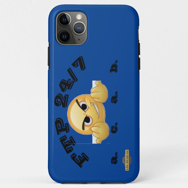 Capa para iPhone 11 Pro Max "FTP 24/7"  (Verso)