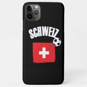 Capa Para iPhone 11 Pro Max Futebol da Suiça Schweiz