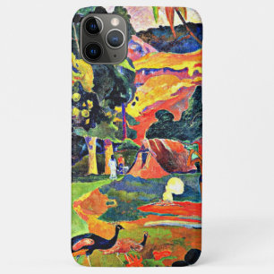 Capa Para iPhone 11 Pro Max Gauguin - Paisagem com Peacocks