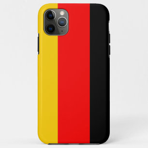 Capa Para iPhone 11 Pro Max German Flag Cell Phone Case