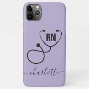 Capa Para iPhone 11 Pro Max Graduação de Enfermeiros Registrados Personaliza