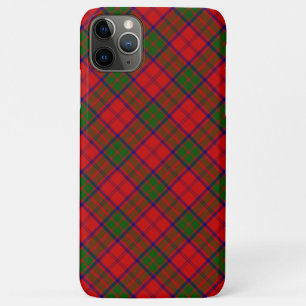 Capa Para iPhone 11 Pro Max Grant tartan Red xadrez