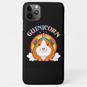 Capa Para iPhone 11 Pro Max Guinicorn Guiné Pig Unicorn Costume