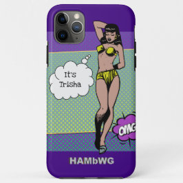 Capa Para iPhone 11 Pro Max iPhone / iPad case Rockabilly Babe HAMbWG