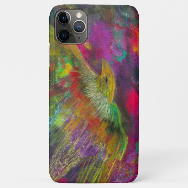 Capa Para iPhone 11 Pro Max iPhone Pro Max Case "Royal Bird" (Verso)