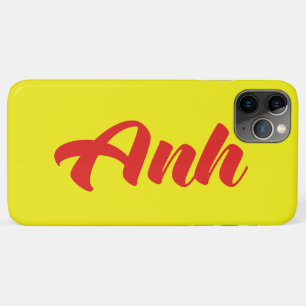 Capa Para iPhone 11 Pro Max Irmão Vietnamita - Anh ~ Ting Vit Idioma