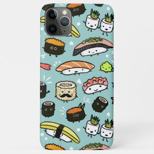Capa Para iPhone 11 Pro Max Kawaii Sushi - Caracteres "bonitos" e "engraçados"