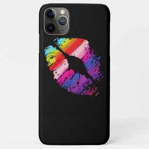 Capa Para iPhone 11 Pro Max Lábios na moda