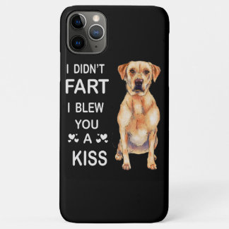 Capa Para iPhone 11 Pro Max Labrador de Cachorros|Labrador, eu não te dei um b