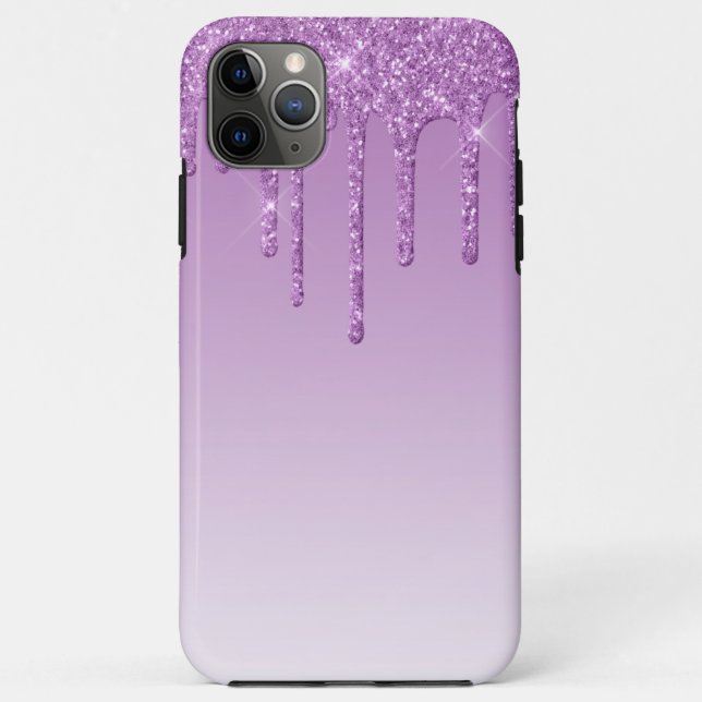 Capa Para iPhone 11 Pro Max Lavanda Roxo Coletor (Verso)