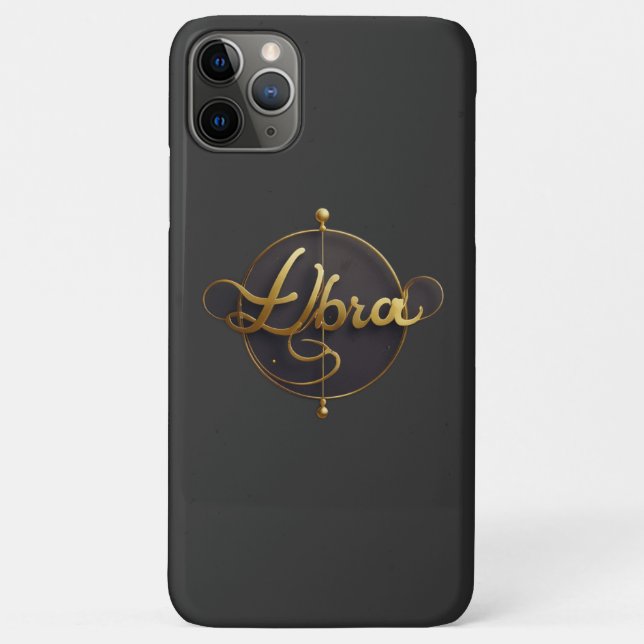Capa Para iPhone 11 Pro Max Libra (Verso)