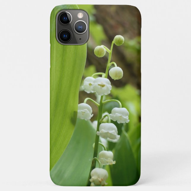 Capa Para iPhone 11 Pro Max Lily do Vale (Verso)