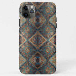 Capa Para iPhone 11 Pro Max Linda Coleção de Tendências de Padrões Antigos Per