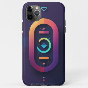Capa Para iPhone 11 Pro Max Logotipo Geométrico Minimalista: Absolutamente Rel